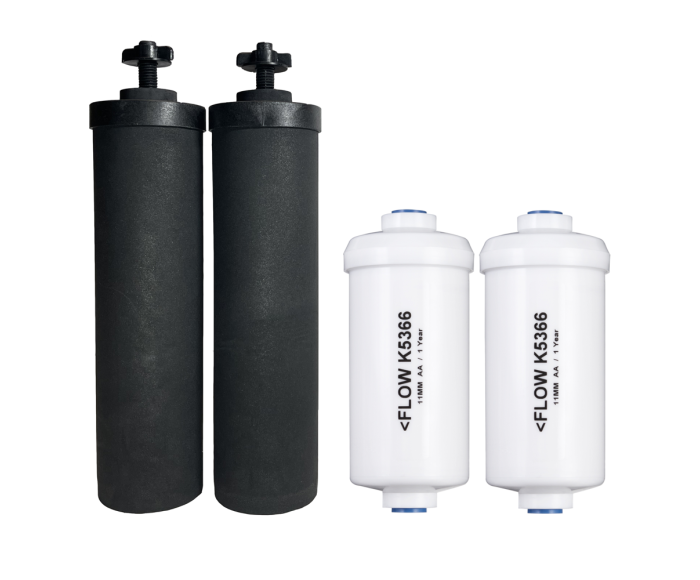 Pack de elementos Berkey Phoenix y filtros de fluoruro PF-2 main product photo