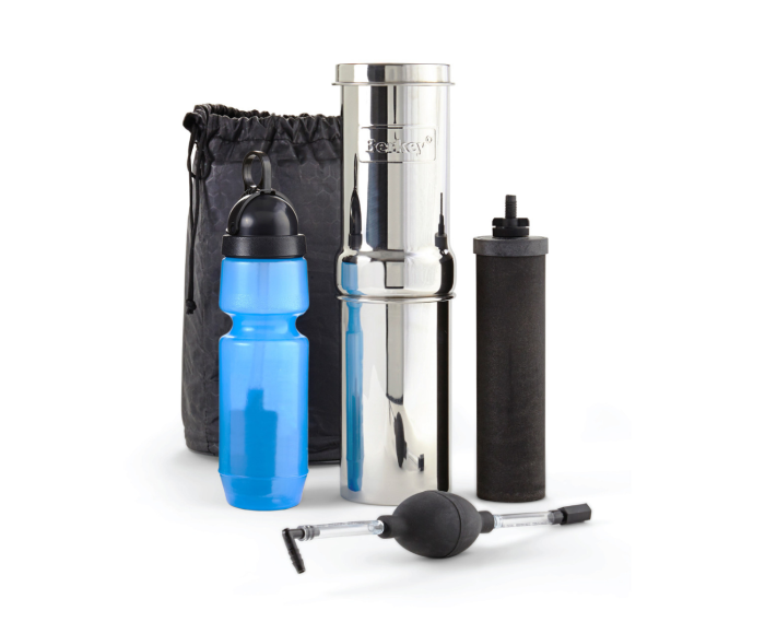 Conjunto de filtro de agua Go Berkey + Berkey Primer main product photo