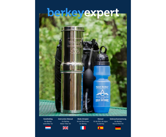 Manual Kit de filtro de agua Go Berkey
