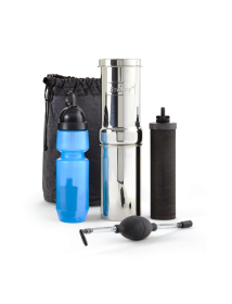 Conjunto de filtro de agua Go Berkey + Berkey Primer