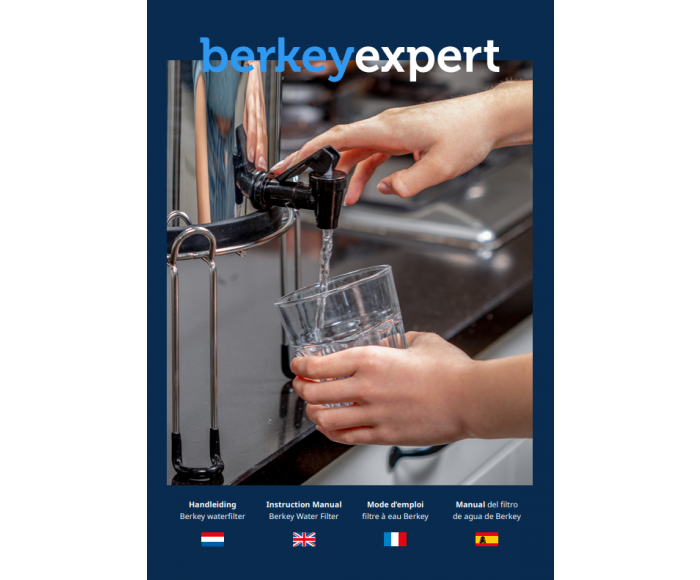 Manual del filtro de agua de Berkey main product photo
