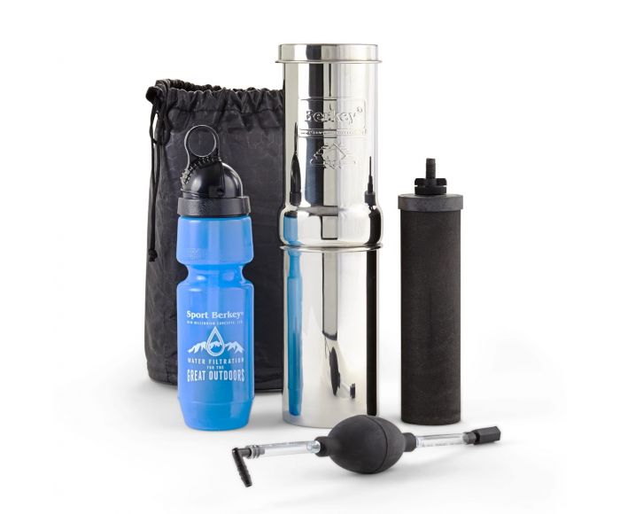Conjunto de filtro de agua Go Berkey + Berkey Primer main product photo